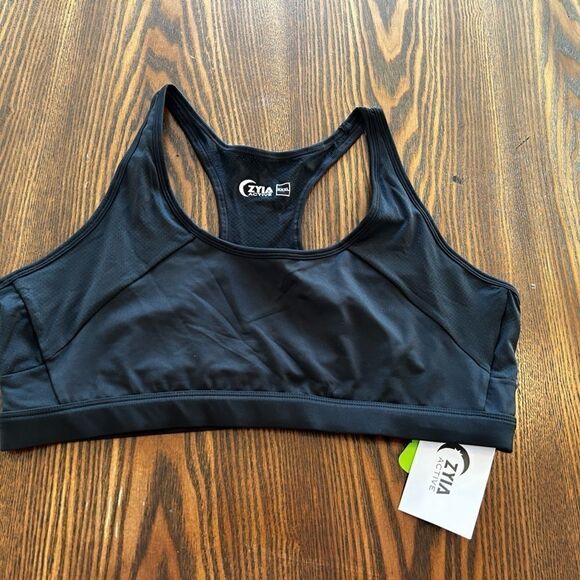 Zyia Active Black Classic Mesh Bra RC XXXL 3X NWT - Picture 10 of 14